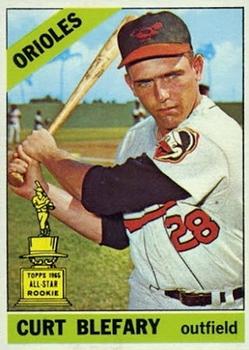 1966 Topps #460 Curt Blefary Front