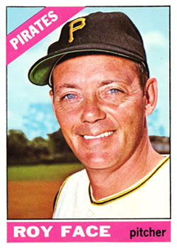 1966 Topps #461 Roy Face Front
