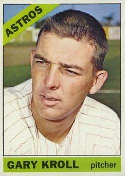 1966 Topps #548 Gary Kroll Front