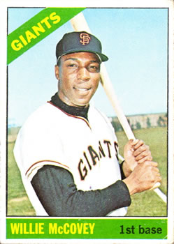 1966 Topps #550 Willie McCovey Front