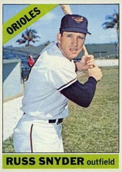 1966 Topps #562 Russ Snyder Front