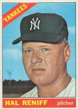 1966 Topps #68 Hal Reniff Front