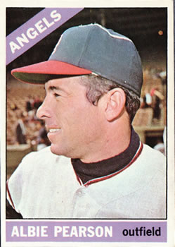 1966 Topps #83 Albie Pearson Front