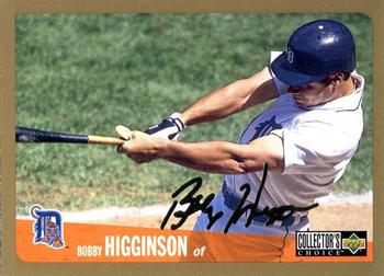 1996 Collector's Choice - Gold Signature #146 Bobby Higginson Front