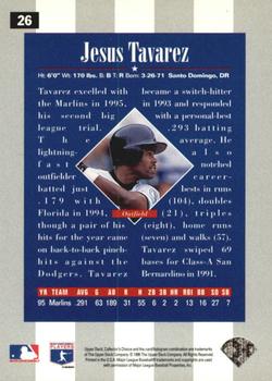 1996 Collector's Choice - Gold Signature #26 Jesus Tavarez Back