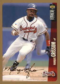1996 Collector's Choice - Gold Signature #41 Marquis Grissom Front