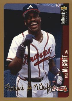 1996 Collector's Choice - Gold Signature #45 Fred McGriff Front