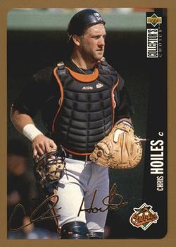 1996 Collector's Choice - Gold Signature #54 Chris Hoiles Front