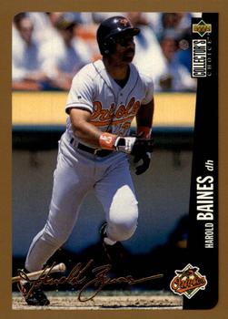 1996 Collector's Choice - Gold Signature #55 Harold Baines Front