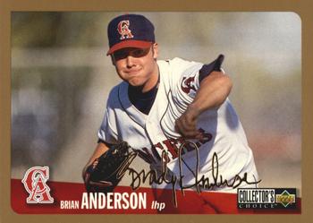 1996 Collector's Choice - Gold Signature #76 Brian Anderson Front