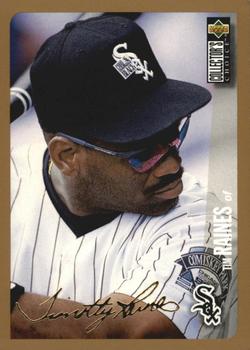 1996 Collector's Choice - Gold Signature #95 Tim Raines Front