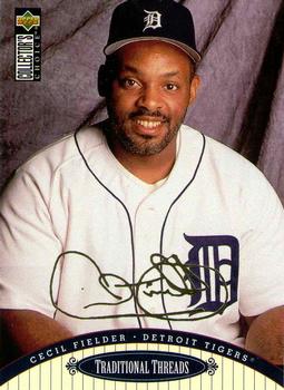 1996 Collector's Choice - Gold Signature #103 Cecil Fielder Front