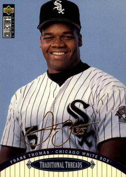 1996 Collector's Choice - Gold Signature #105 Frank Thomas Front
