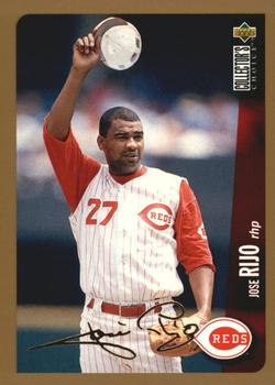 1996 Collector's Choice - Gold Signature #113 Jose Rijo Front
