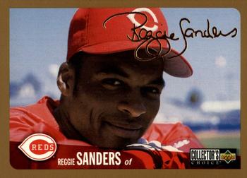 1996 Collector's Choice - Gold Signature #115 Reggie Sanders Front