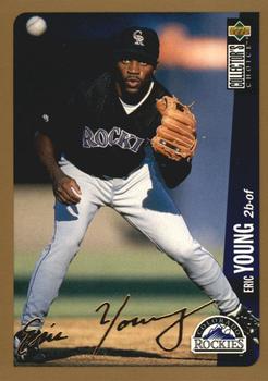 1996 Collector's Choice - Gold Signature #128 Eric Young Front