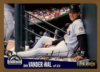 1996 Collector's Choice - Gold Signature #133 John Vander Wal Front
