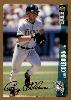1996 Collector's Choice - Gold Signature #152 Greg Colbrunn Front
