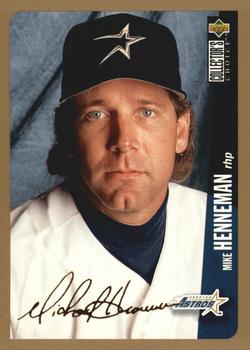 1996 Collector's Choice - Gold Signature #162 Mike Henneman Front