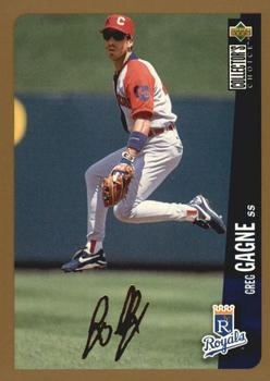 1996 Collector's Choice - Gold Signature #172 Greg Gagne Front