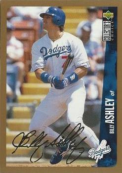 1996 Collector's Choice - Gold Signature #178 Billy Ashley Front
