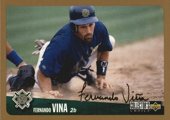 1996 Collector's Choice - Gold Signature #197 Fernando Vina Front