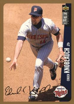 1996 Collector's Choice - Gold Signature #205 Chuck Knoblauch Front