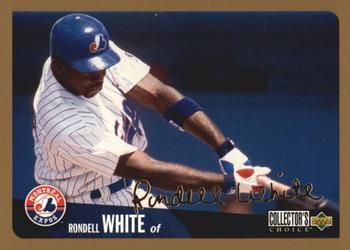 1996 Collector's Choice - Gold Signature #215 Rondell White Front