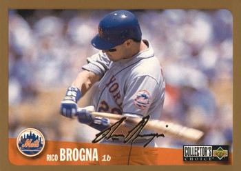 1996 Collector's Choice - Gold Signature #224 Rico Brogna Front