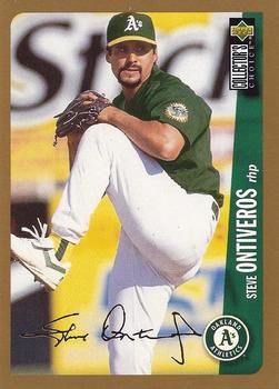 1996 Collector's Choice - Gold Signature #244 Steve Ontiveros Front