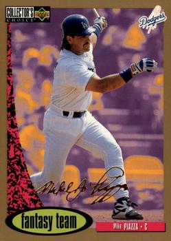 Mike Piazza baseball card (Los Angeles Dodgers Hall of Fame) 1998 Upper  Deck #453 Echelon Edition at 's Sports Collectibles Store