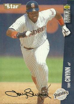 1996 Collector's Choice - Gold Signature #290 Tony Gwynn Front