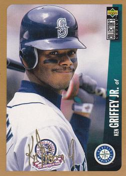 1996 Collector's Choice - Gold Signature #310 Ken Griffey Jr. Front