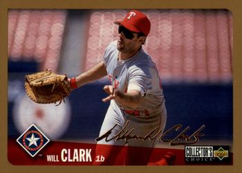 1996 Collector's Choice - Gold Signature #320 Will Clark Front