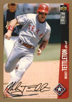1996 Collector's Choice - Gold Signature #346 Mickey Tettleton Front
