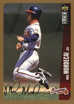 1996 Collector's Choice - Gold Signature #456 Mike Mordecai Front