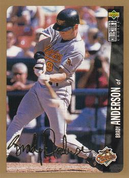 1996 Collector's Choice - Gold Signature #462 Brady Anderson Front