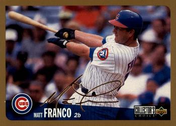 1996 Collector's Choice - Gold Signature #492 Matt Franco Front
