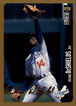 1996 Collector's Choice - Gold Signature #581 Delino DeShields Front