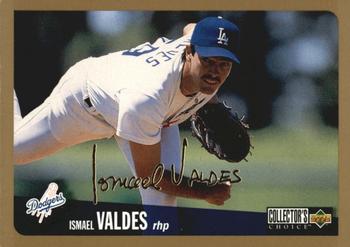 1996 Collector's Choice - Gold Signature #588 Ismael Valdes Front