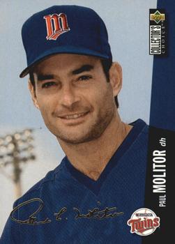 1996 Collector's Choice - Gold Signature #600 Paul Molitor Front