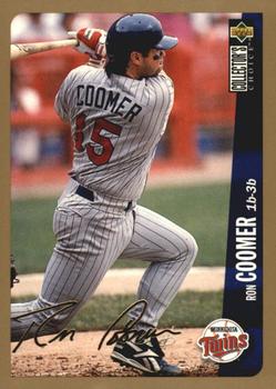1996 Collector's Choice - Gold Signature #602 Ron Coomer Front