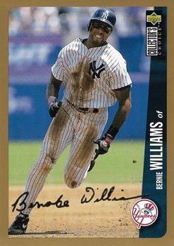1996 Collector's Choice - Gold Signature #637 Bernie Williams Front
