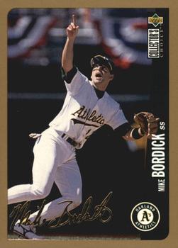 1996 Collector's Choice - Gold Signature #639 Mike Bordick Front