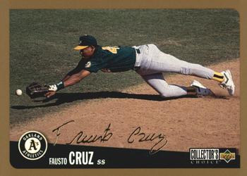 1996 Collector's Choice - Gold Signature #641 Fausto Cruz Front