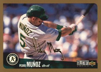 1996 Collector's Choice - Gold Signature #646 Pedro Munoz Front