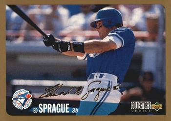 1996 Collector's Choice - Gold Signature #748 Ed Sprague Front
