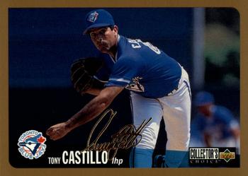 1996 Collector's Choice - Gold Signature #749 Tony Castillo Front