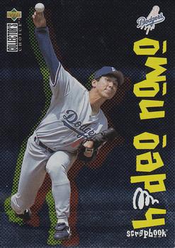 1996 Collector's Choice - Hideo Nomo Scrapbook #5 Hideo Nomo Front