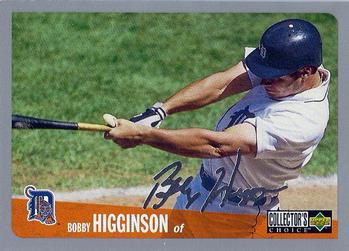 1996 Collector's Choice - Silver Signature #146 Bobby Higginson Front